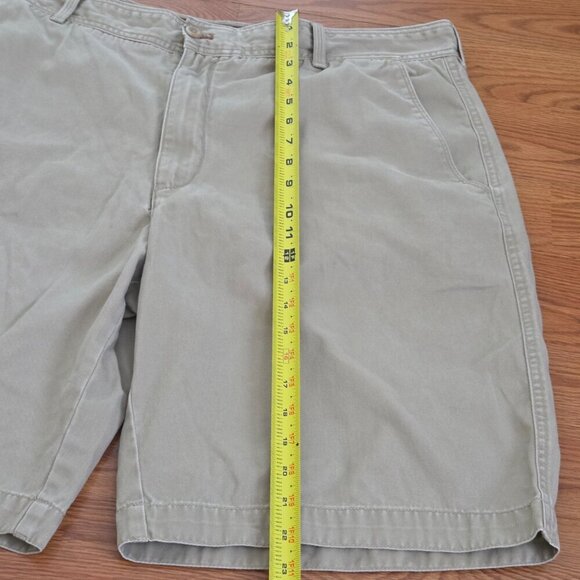 Y2K Vintage Timberland Men's Khaki Baggy Chino Shorts Size W40 Relaxed Skater - Picture 7 of 15